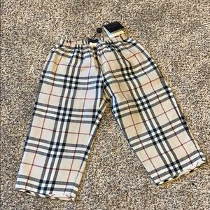 Authentic boys Burberry pants
